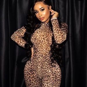 Fashion Nova’s Lovin Leopard Romper